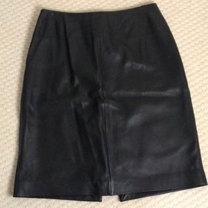 Valerie Stevens Leather Skirt